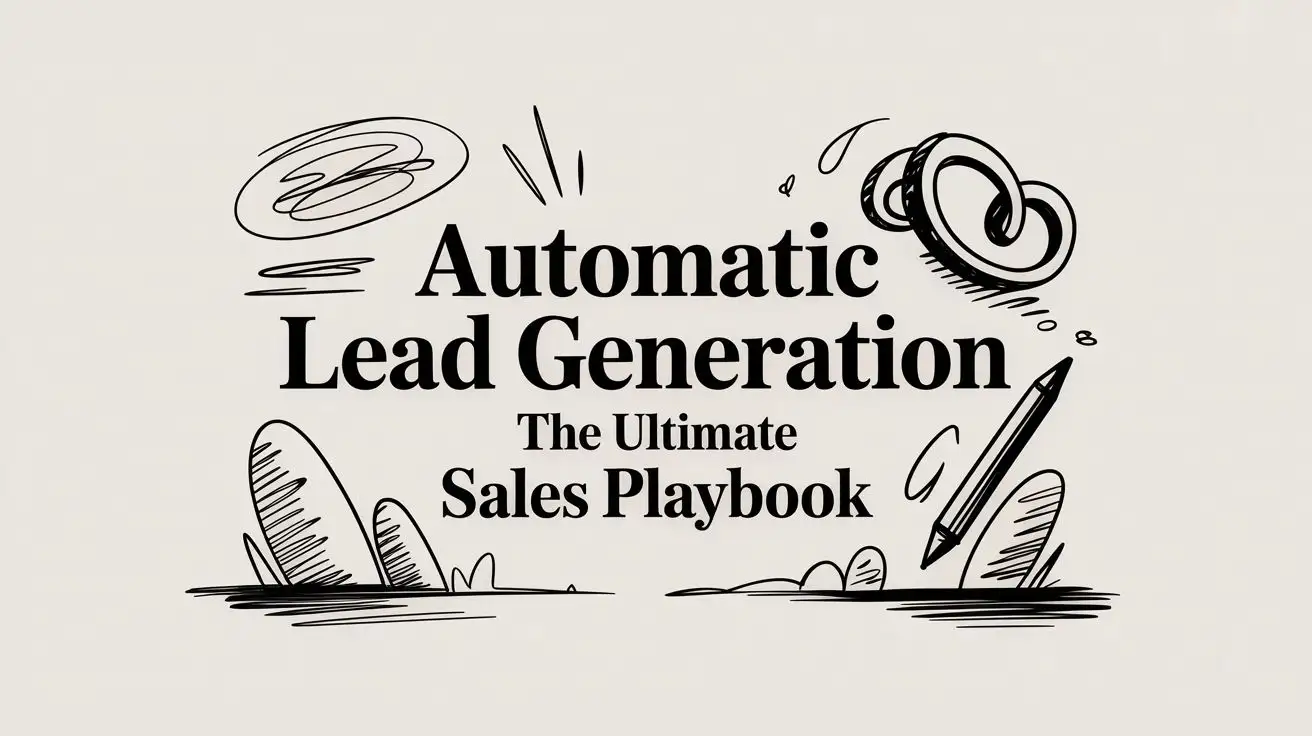 Automatic Lead Generation - The Ultimate Sales Playbook