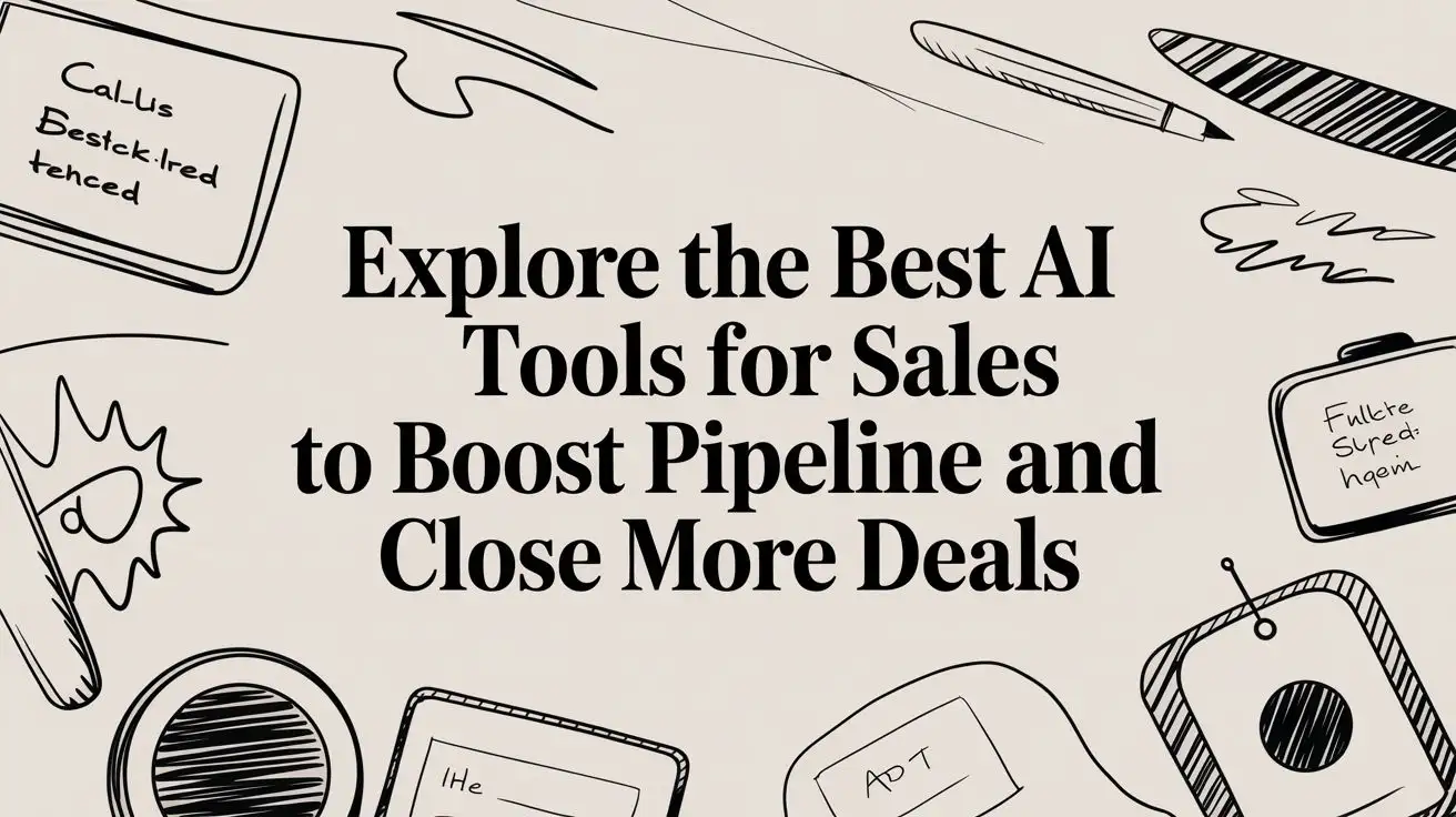 Explore The Best AI Tools For Sales To Boost Pipeline And Close More Deals