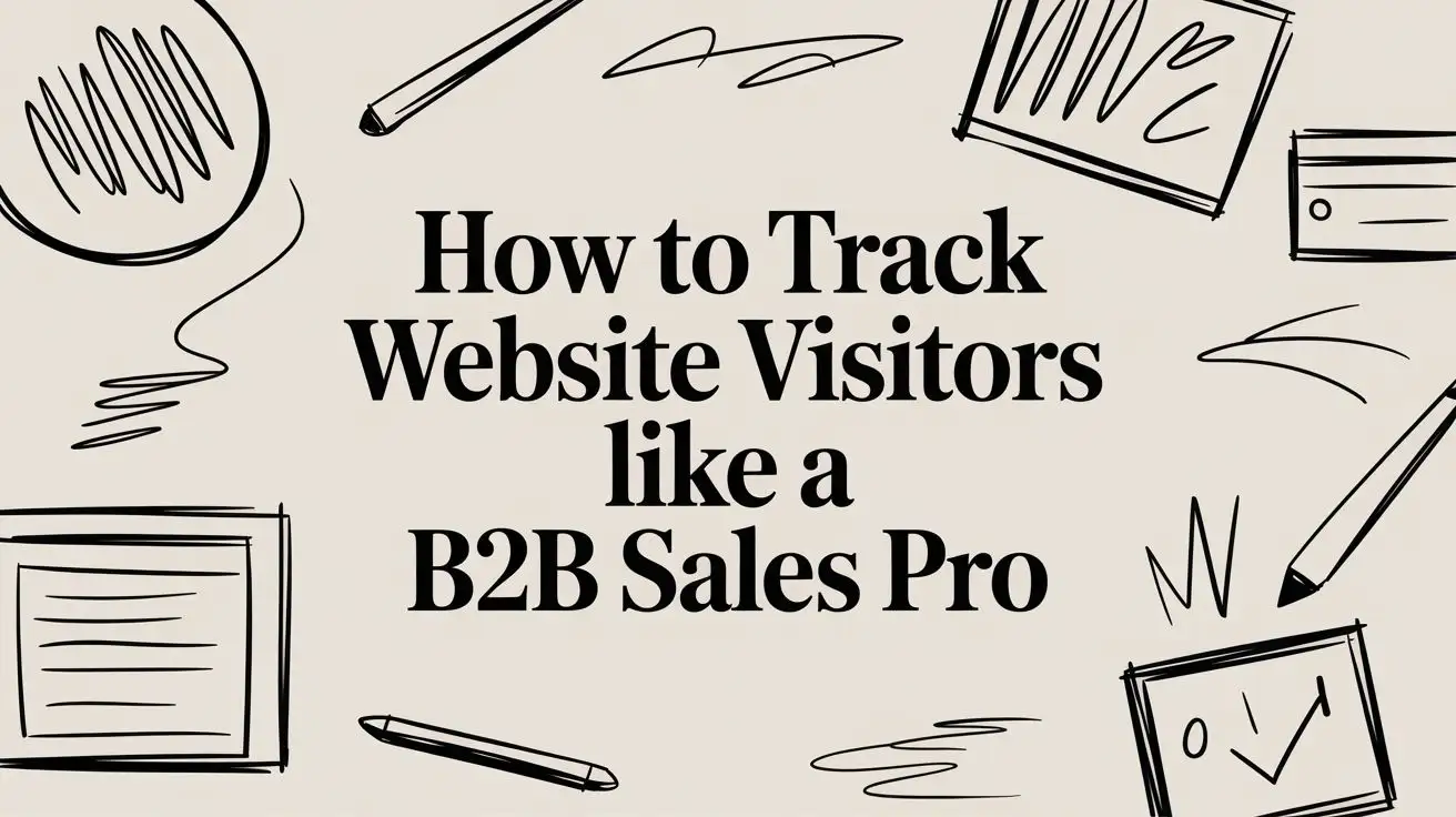 How to Track Website Visitors Like a B2B Sales Pro