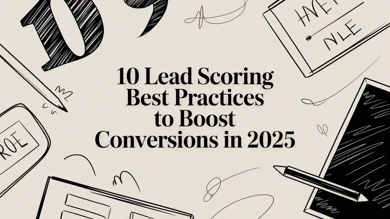 10 Lead Scoring Best Practices to Boost Conversions in 2025