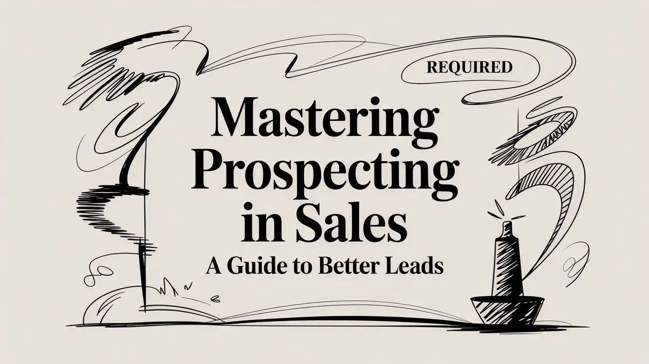 Mastering Prospecting In Sales: A Guide to Better Leads