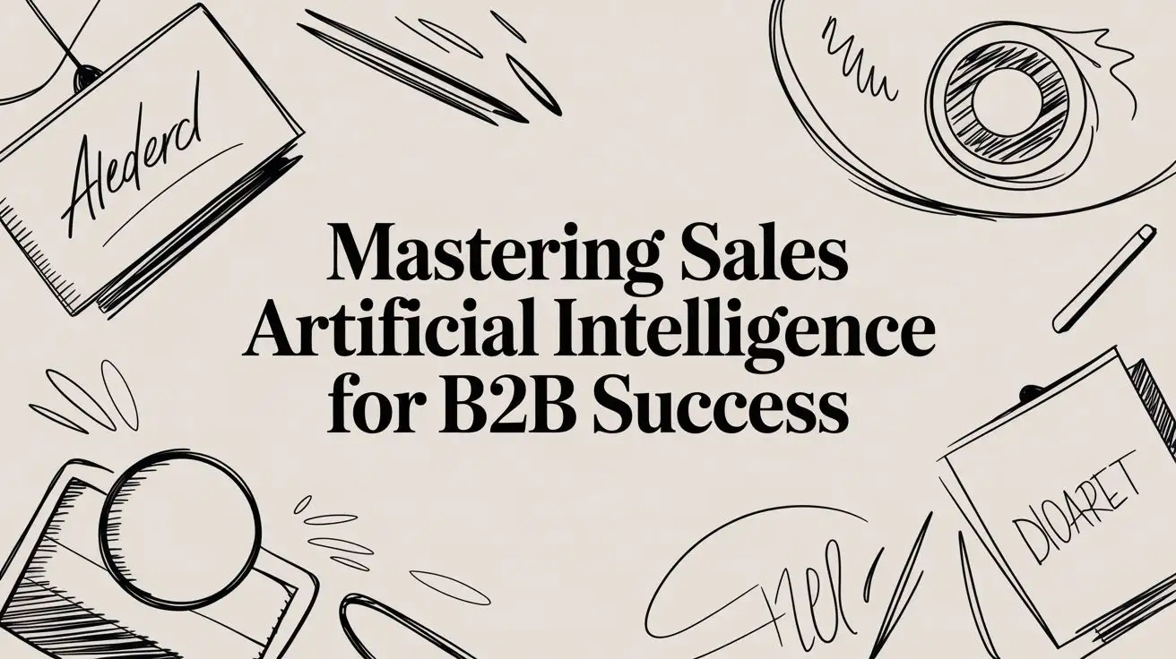 Mastering Sales Artificial Intelligence For B2B Success