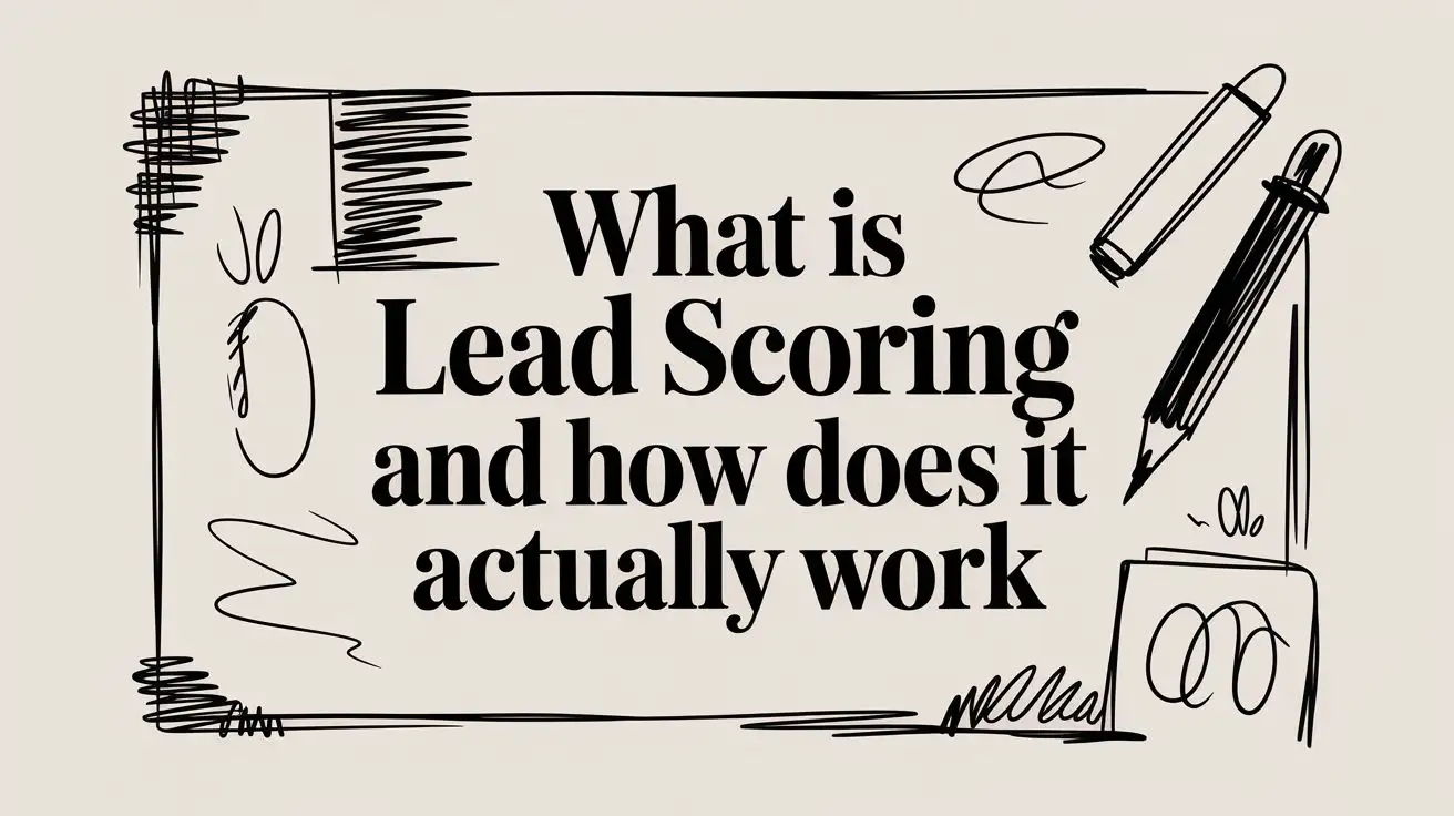 What Is Lead Scoring and How Does It Actually Work